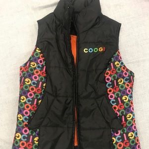 Coogi Colorful Puff Vest Size M